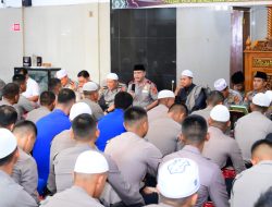 Peringati Isra’ Mi’raj 1447 H, Wakapolda Jambi: Jadikan Isra’ Mi’raj sebagai momentum pembinaan spiritual bagi seluruh personel Polri.