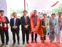 Irwasda Polda Jambi hadiri Perayaan Pesta Perak 25 Tahun HKBP Simpang Rambutan Tanjab Barat.