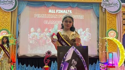 Aniq Cahya Dewi Juara ICON Putri Glamour 2026 Dari Kota Jambi 