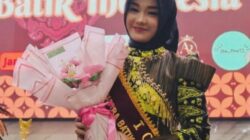 Adellia Neisha Abdila , Raih Double Winner di ajang Pemilihan Putra Putri Wastra Batik Indonesia Tingkat Kabupaten Tebo 2026