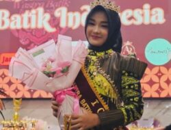 Adellia Neisha Abdila , Raih Double Winner di ajang Pemilihan Putra Putri Wastra Batik Indonesia Tingkat Kabupaten Tebo 2026